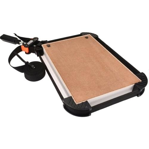 Black Adjustable Rapid Corner Clamp 4 Jaws Band Strap Frame Holder Picture Photo Frame Drawer Corner Woodworking Tools Supplies