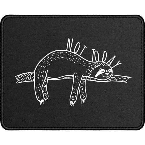Gaming Mouse Pad Non-Slip Rubber Base Mouse Mat for Laptop Computer (not Today)