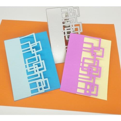 Exquisite greeting card decoration, metal cutting molds for photo frames, scrapbooks, photo albums, DIY handmade art