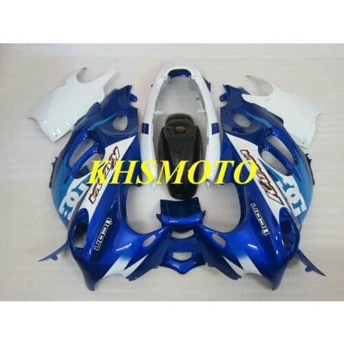 Fairings set for GSX600F GSX750F 03 04 05 06 GSX600 750F GSXF600 Katana 2003 2004 2005 2006 Blue white Fairing kit YD14