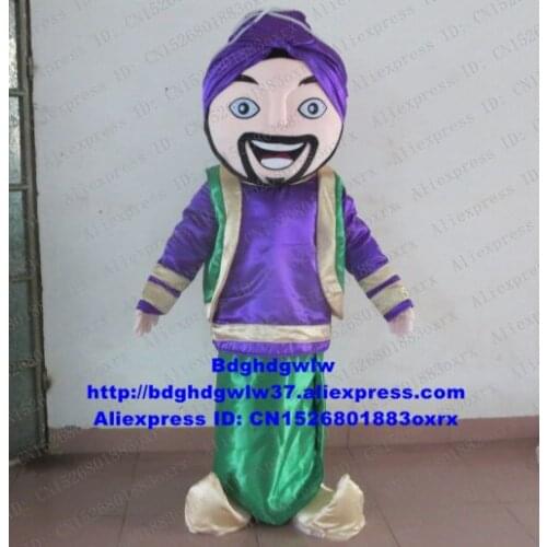Arabic Man Arab People Arabian Mascot Costume Adult Cartoon Character Outfit Suit Appreciation Banquet Grand Opening zx1806