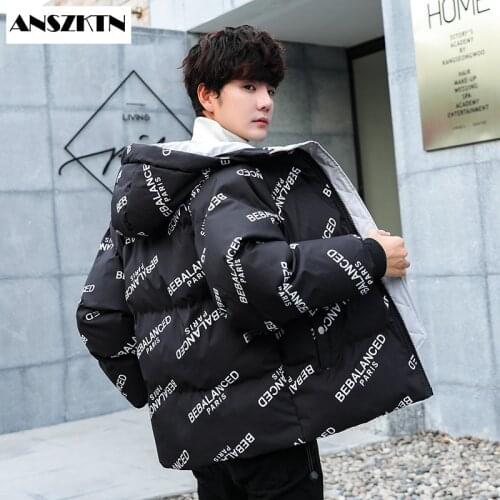 Mens Winter Jackets and Coats Male Parka Thick Warm Solid Color Mens Coat Padded Overcoat Outerwear Windbreakers Parkas for Men