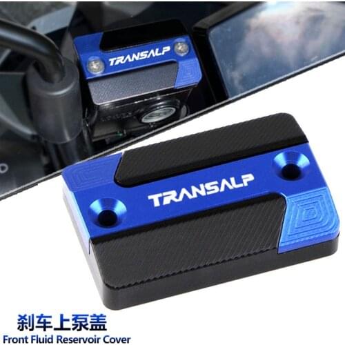 New For HONDA TRANSALP700 TRANSALP 600 650 700 XLV Motorcycle accessories CNC front brake fluid reservoir oil tank cap cove