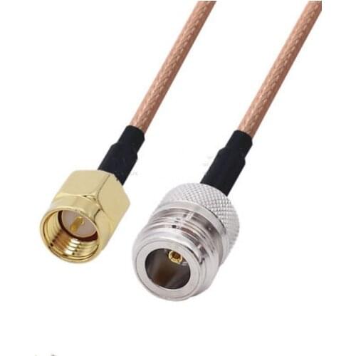 SMA Male to N Female Connector Pigtail Jumper RG316 Cable 50 ohm