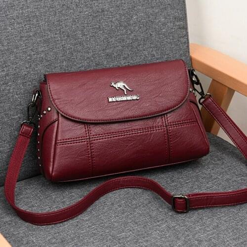 Luxury Crossbody Bags For Women 2020 Fashion Handbag Designer Female Soft Leather Shoulder Messenger Bags Ladies Tote Bag Sac