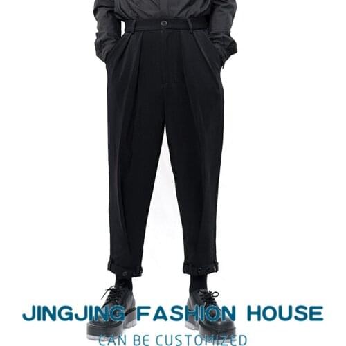 S-6XL!! 2021 Mens Casual Pants Nine Cent Pants Closure goes with everything