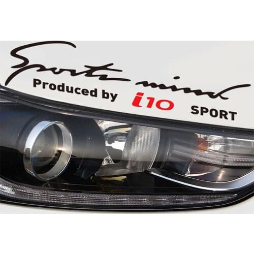 Customization Sport Car Covers Stickers Decal Car Styling For hyundai i10 car accessories