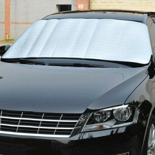 Universal Double Ears Car Windshield Snow Frost Block Sunshade Cover Protector