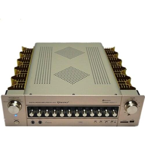 220V 1200W 5.1 Home Theater Amplifier Home Professional Ktv High Power Fever Advanced Stage Audio Bluetooth Heavy Bass