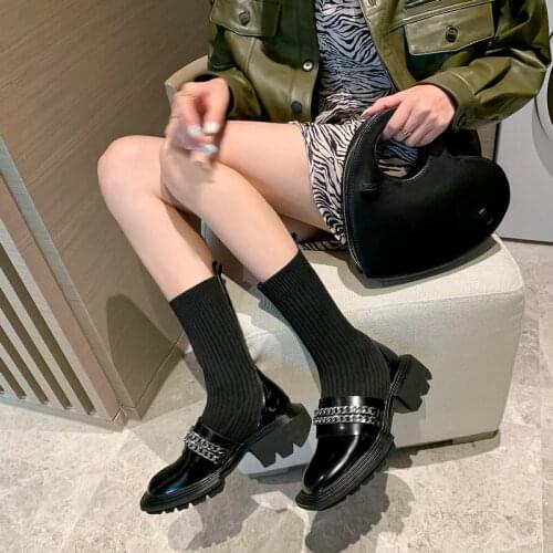 2021 Autumn Winter Shoes Woman Fashion Genuine Leather Female Round Toe Ankle Boots Working Office Lady Boots Boots