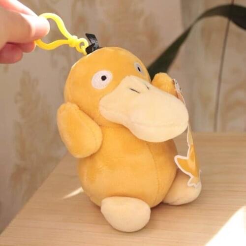 10cmgood quality Plush duck keyring mobile phone accessory bag keychain car pendant soft doll small gifts boyfriends girlfriends