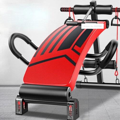 177-8 Sit Up Bench Home Gym Dumbbell Stool Multifunctional Crunch Bench Abdominal Muscle Supine Board Indoor Fitness Equipment