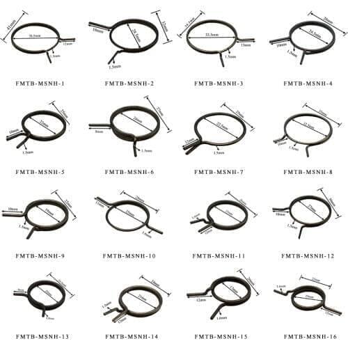 5Pcs Anti-theft door lock spring The handle spring torsion spring Electronic lock torsion spring Free Shipping FUMAO