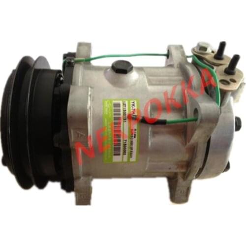 Automotive air conditioning compressor for sumitomo excavator,7H15 1PK 24V