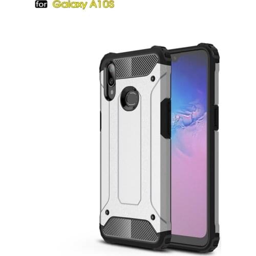 Phone Cases For Samsung Galaxy A10s / A 10s Case Armor Stand Hard Rugged Impact Coque Cover For Galaxy A10s Case capa Cover