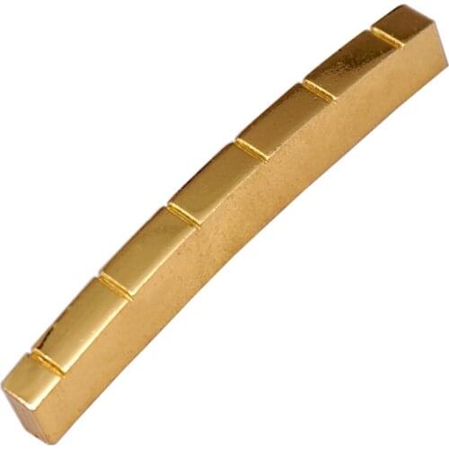 Electric Guitar Slotted Nut Arc 42mm Stringed Instrument Part, Golden