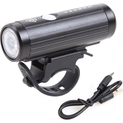 T6 LED Mountain Bike Headlight Waterproof 350 Lumens 4 Modes MTB Bicycle Front Flashlight USB Charging Cycling Riding Equipment