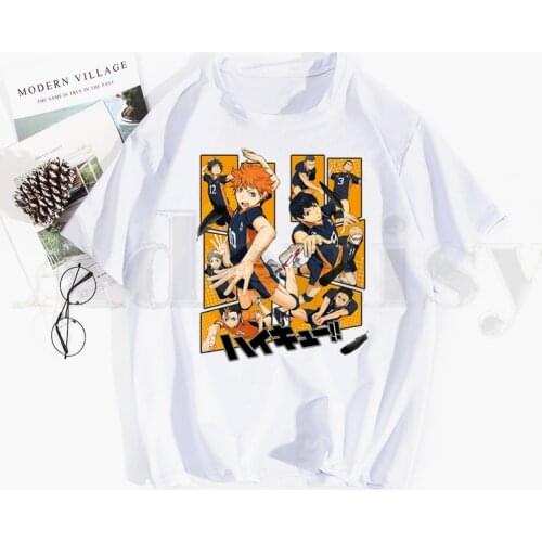 Haikyuu Haikyu Manga Nishinoya Yuu Oikawa Tooru T Shirts Tops Tees Men Women Short Sleeve Casual T Shirt Streetwear Funny