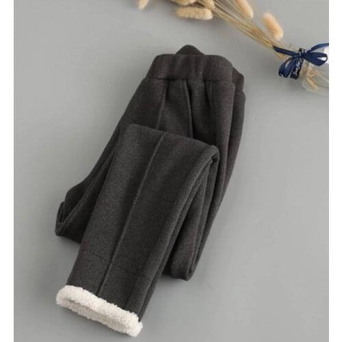 High Quality 2019 New Girl Cotton Pants Trousers 2019 Autumn Winter Trend Children Thick Pants Girls Casual Solid Legging Pants