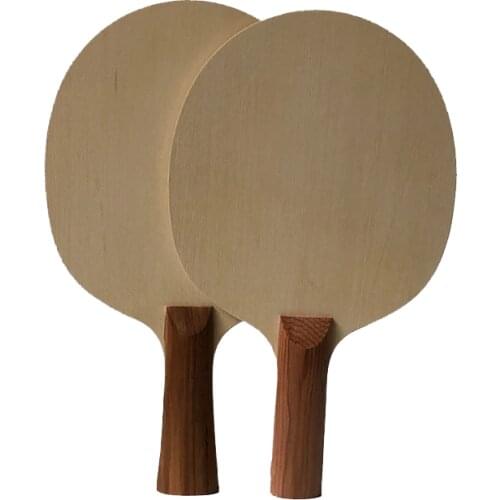 Special Making Hinoki Face Wood ALC Table Tennis Bat 3 Ply Wood With 2 Layers Arylate Carbon Fiber Ping Pong Blade Paddle
