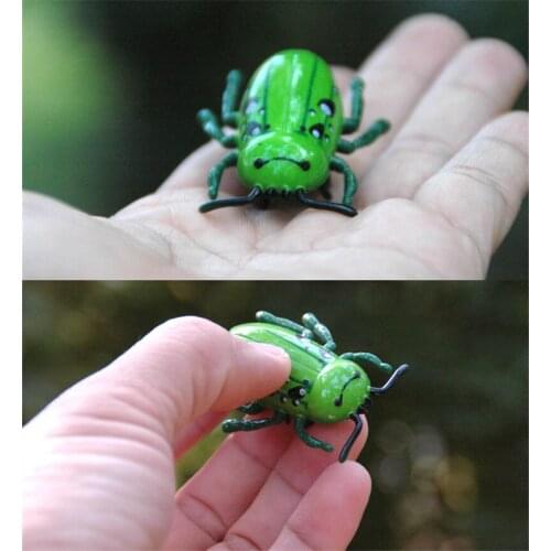 Cute Mini Electronic Interactive Insect Pet Toy For CatWalking Ladybird Beetle Shape Cat Dog Toys