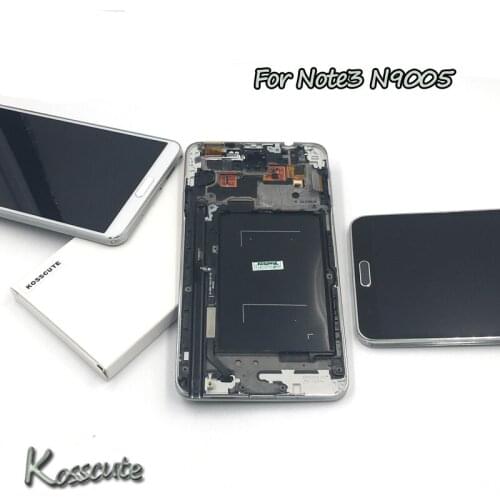 N9005 LCD For Samsung Galaxy Note 3 Note3 N9005 LCD Display Touch Screen with Frame Digitizer Complete Repair Parts