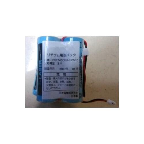 New Date) 2PCS 3V 6V Industrial Control Lithium Battery CR17450E-R-2-CN10 with plug CR17450 CR17450SE