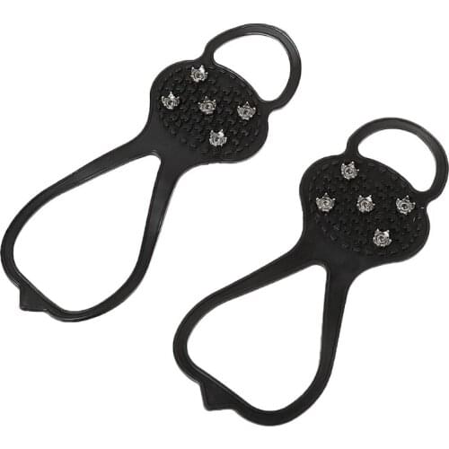 Wholesale Anti Slip Ice Snow Grips Winter Camping Hiking Walking Cleat Gripper Shoes Spike W20