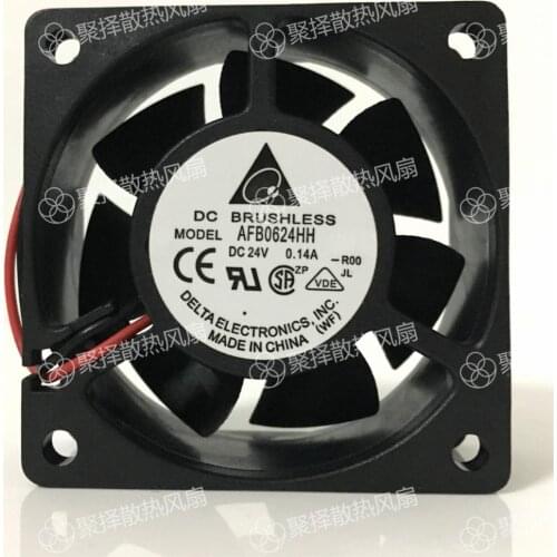 Original in AFB0624EH/SH/HH/VH/H 6 cm 6025 cm 24 v inverter cooling fan mute