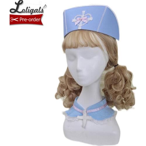 Pre-order ~ Sweetheart Rescue Team ~ Sweet Lolita Headpiece Bonnet Hat by Alice Girl