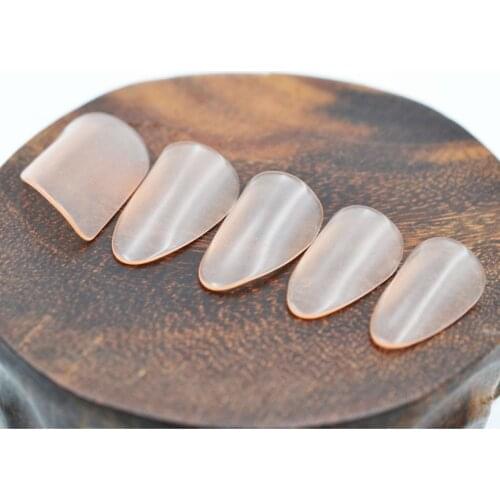 Professional Transparent Lute nail Natural Nails Lute transparent Color For Beginners To Practice Finger Picks Lute Accessories