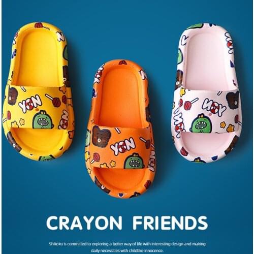 Childrens Slippers Boys and Girls' Indoor Home Home Childrens Parent-Child Bathroom Slippers Junior Footwear Wear Resistant