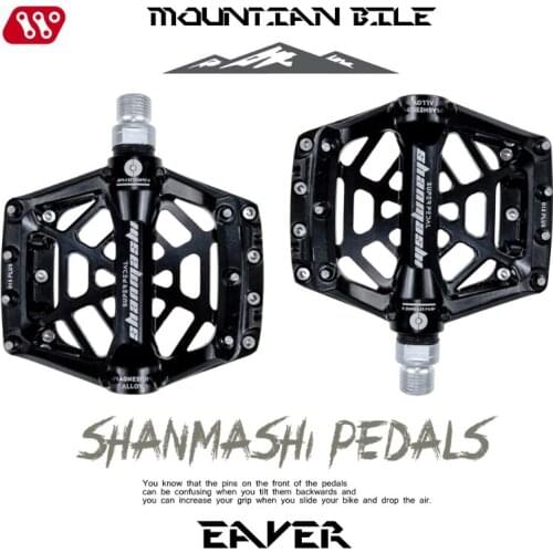 SMS Bicycle Pedals Magnesium Alloy Ultralight Large Bearing Flat Platform Comfort CNC-process MTB Road Bike Pedals Cycling Parts