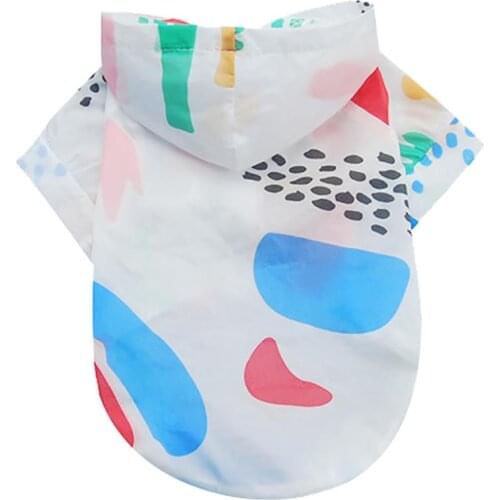 Dog Sun Protection Sweater Coat Conjoined Sun Light Coat Summer Dog Clothes Fruit Sun Protect Clothes For Small Dogs Puppy