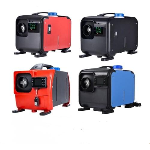 12V 24V 5KW 8KW Parking Fuel Air Heater Autonomous Heater Diesel Ignition Copper Heater For Cars Motorhome RV With LCD Remote