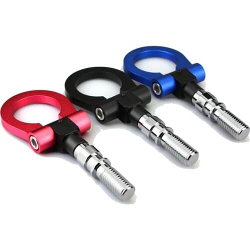 Universal Auto Racing Tow Hook Tuning CNC Aluminum Tow Front Rear Jdm Japanese Fit For HONDA FIT JAZZ 2008-2014
