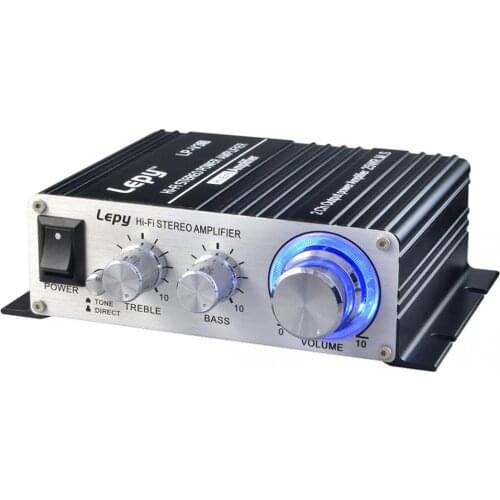 Universal V3 20W 12V 4 Channel Hi-Fi Stereo Car Amplifier 12V Auto Player Support Ipod / MP3/MP4