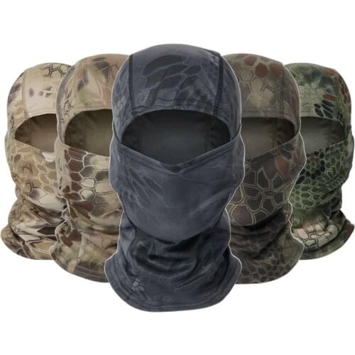 1PC Military CP Full Face Scarf Cycling Neck Head Warmer CS Wargame Hunting Ski Sports Scarf Tactical Men Camo