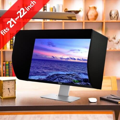 ILooker 22E 21 inch & 22 inch LCD LED Video Monitor Hood Sunshade Sunhood for Dell HP Viewsonic Philips Samsung LG EIZO NEC ASUS