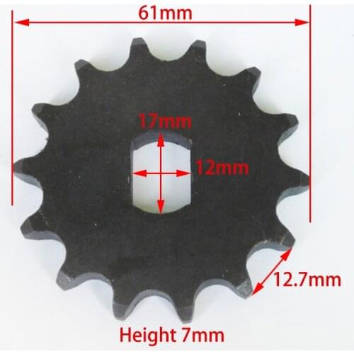 14 Teeth Sprocket Pinion Gear fit 428 Chain Unite Motor 1418 1020Z Electric Scooter