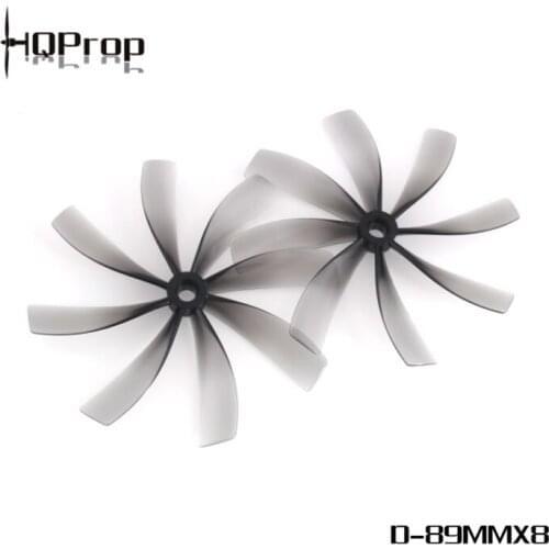20pcs/10pairs HQProp 76MMX8 8-Blade propeller prop for CineWhoop FPV drone parts