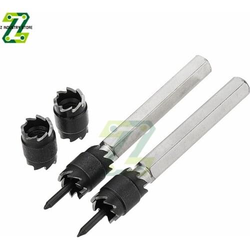 Spot Welding Drill 3/8" & 5/16" Double Sided Rotary Spot Weld Cutter Remover Sheet Metal Drill High Speed Steel Rotary Drill