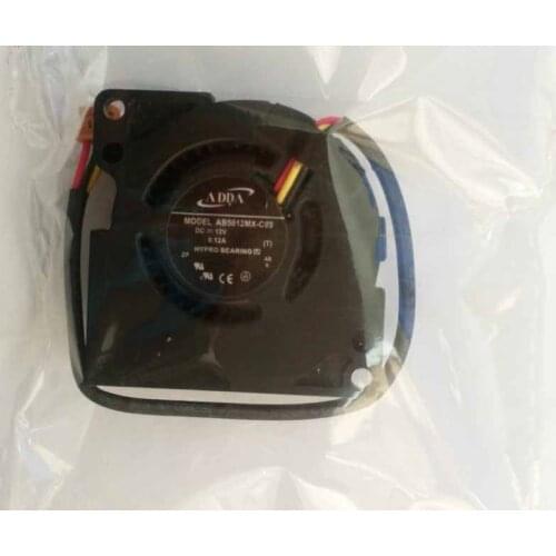 ADDA AB5012HX-C03 DC 12V 0.21A 3-wires Porjector Server Cooling Blower Fan