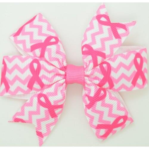 SUPWRF 1 PCS 10pcs MIX 3.1" LOVE AUTISM CHD rescued kids hair accessories hair bows With Clip hair Ribbon headwear Retail T0929