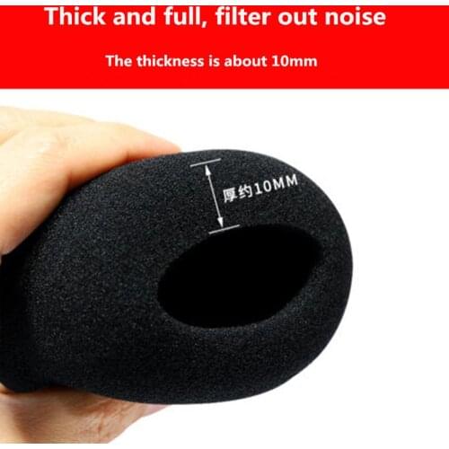 Windscreen Microphone Cover Windproof Foam For Audio- Technica ATR2500 AT2020 AT2035 AT 2020 2035 2050 Mic Windshield