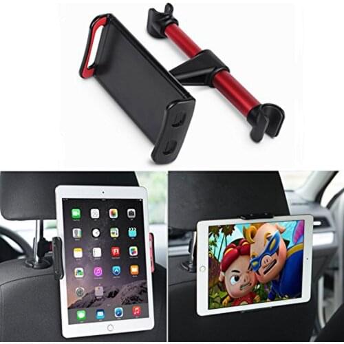 Car Back Seat Tablet Holder Adjustable 4-11 inch car Headrest Phone Stand Bracket Mount Universal for iPad pro air 9.7'' 10.5
