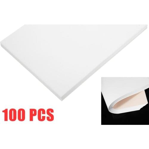 100 Sheets T-Shirt A4 Sublimation Smooth White Heat Transfer Paper For Polyester Cotton Fabrics Personal Design