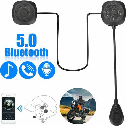 Motorcycle Helmet Headset Wireless Bluetooth 5.0 Headphone Speaker Moto Handsfree Stereo Earphone Helmet Headphones MP3 Speaker
