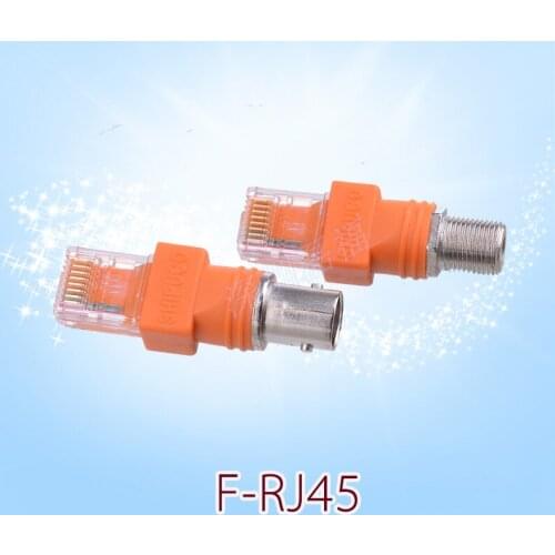 RJ45 to F head SHIPUCO original conversion head monitoring line can be used with line gauge line finder