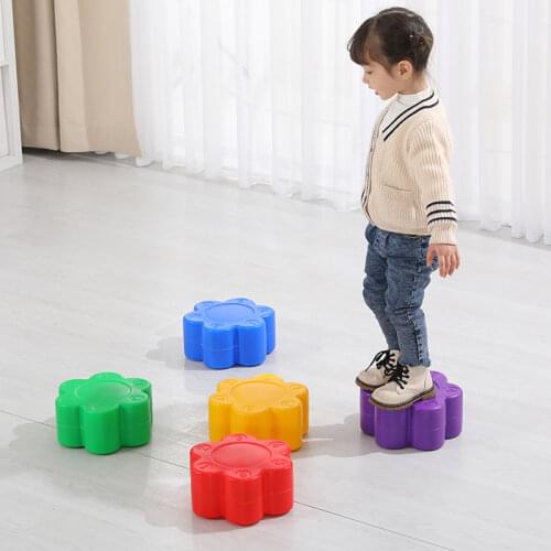 River Stepping Stones Kids Outdoor Indoor Game Girls Boy Toys 5 6 7 8 9 Years Giochi Bambini Jeux Enfant